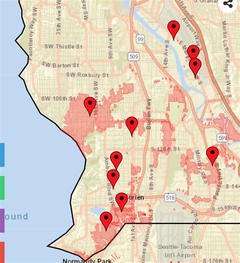 Benefits of using MAP Seattle City Light Outage Map